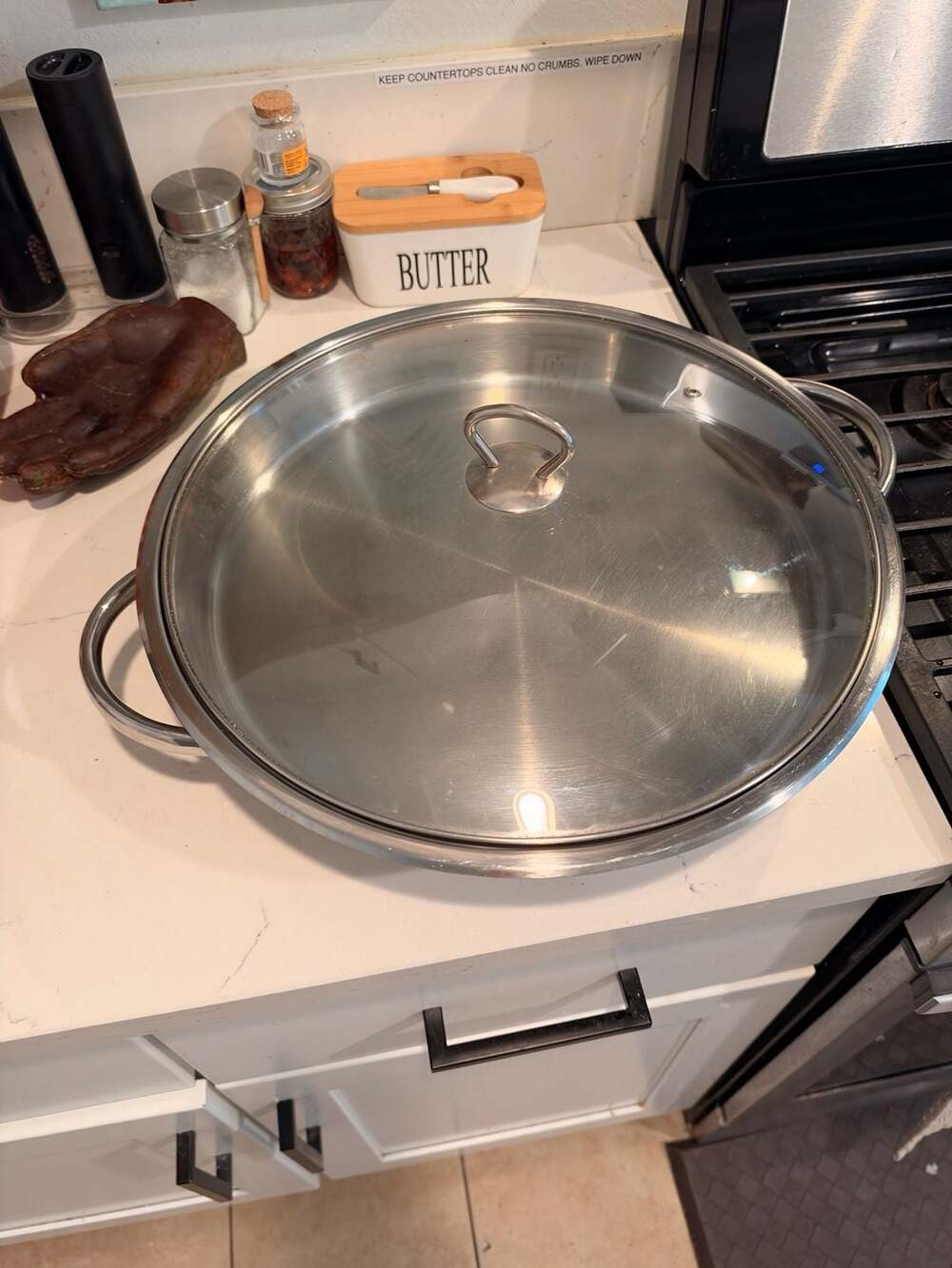Rival Stainless Steel Electric Skillet Model SS 166 12.5"